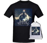 Men's Keep of Kalessin Epistemology Short Sleeve Crew Neck T Shirt T-Shirts Black M