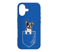 Mens Kids Boys Love Pocket Boston Terrier Dog Lover Coque pour iPhone 17