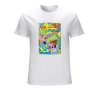 Men's King Gizzard and The Lizard Wizard Brooklyn Steel Art T-Shirts White L