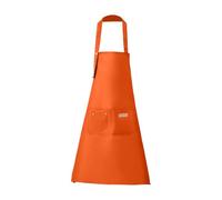 Mens Kitchen - Canvas Cooking Work, Adjustable Neck Strap 2 Pockets Waterproof Chef for Restaurant Cafe, Bbq Baking Workshop | Home Cooking Craft Workshop