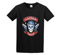 Men's La Coka Nostra Vintage MC Graphic Tee Funny Shirt S T-Shirts Black M