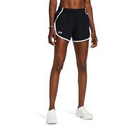 Under Armour Fly By 3in Short de running Femmes - noir, blanc, Taille XL