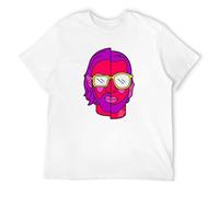 Men's Le Monde Chico PNL Print Tops Hombre Tee Clothe Mens Unisex Tee T-Shirts White M