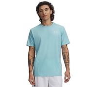 Men's Left Chest Logo T-Shirt Blue Haze/White S S
