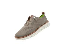 Men's Lightweight Mesh Casual Dress Sneakers, Soft Sole Business Casual Shoes for Travel, Office, Daily Wear (Khaki,43)