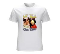 Men's Lil' Kim Tour Tee Women Men Black Unisex Cotton T-Shirts White M