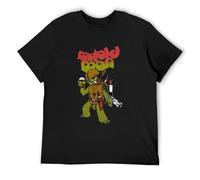 Men's Limited Mutoid Man American Music Graphic Vintage T-Shirt Black L