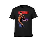Men's Lionheart Jean-Claude Van Damme Movie Man T-Shirt Unisex Tee Black M