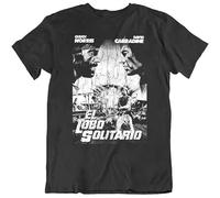 Men's London Weekend Television Slim Fit Mens TV Lwt Logo Retro BBC English Regional 1970S B T-Shirts Black S