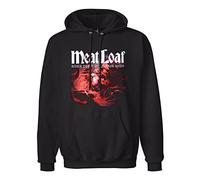 Men's Long Sleeve Meat Loaf River Deep Mountain High Hoody Sweatershirt Black M