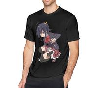 Men's Love Chunibyo & Other Delusions T-Shirt Short Sleeve Tee Manches Courtes(X-Large)