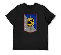 Men's Manchang Vintage Army of Light Logo T-Shirt - Space Center TV Series Babylon 5 T-Shirt Cheap Wholesale Tees for Man Black XL