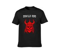 Men's Manilla Road Man T-Shirt Unisex Tee Black L