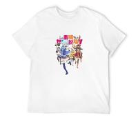 Men's Megumin Konosuba Harajuku T-Shirts White S