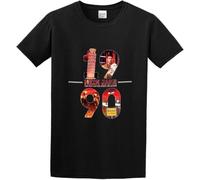 Men's Mein Jahr 1990 Total Recall Die Musik des Jahres T-Shirt Print Tees Short Sleeve O Neck Manches Courtes(Large)