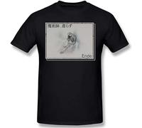 Men's Men Legend of The Galactic Heroes Yang Wenli Reinhard Anime Funny Tops Ende Pure Cotton Tees Harajuku T-Shirts Black 3XL