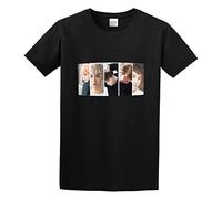 Men's Merry Emperor Women's Bigbang Made Let's Not Fall in Love Street Short Sleeve T Shirt Cotton T Shirt Black XL