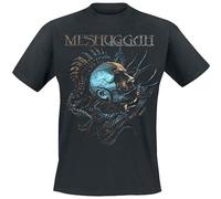 Men's Meshuggah Head T-Shirt Cotton Short Sleeve Black 3XL