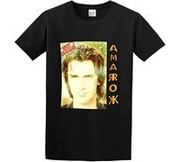 Men's Mike Oldfield Amarok Regular Fit T Shirt T-Shirts à Manches Courtes(Large)