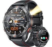 Men's Military Smartwatch: With Bluetooth Calls 515mah Battery 123 Modes Sports Sleep Heart Rate Spo2 Pedometer Waterproof 1.46 Inch Hd Screen Sport Watch For Android Ios