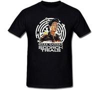 Men's Minho Ki Hong Lee Maze Runner The Scorch Trials T ShirtBlack Manches Courtes(XX-Large)