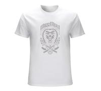 Men's Miss May I Lion & Axes Band Merch MMI Tee T-Shirts White XXL