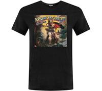 Men's Molly Hatchet Flirtin with Disaster Roucollar T-Shirt Black L