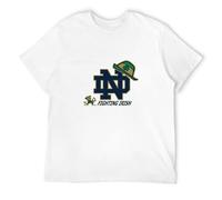 Men's Notre Dame Fighting Irish 2015 Shamrock Series Hat Shirt, Tee White 3XL
