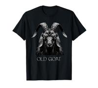 Mens Old Goat Intense Ram Stare Funny Old Buck T-Shirt