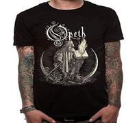 Men's Opeth Mens Opeth Faith Short Sleeve New Brand S Summer Mens Fashion Short Sleeve Tee Tops T-Shirts Black XXL