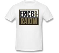 Men's Or Women's Eric B. and Rakim Logo Fashion T Shirt Manches Courtes(XX-Large)