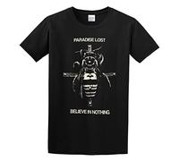 Men's Paradise Lost Believe in Nothing T-Shirt Print Tees Short Sleeve O Neck M