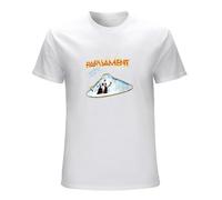 Men's Parlia Ment Funkadelic Mothership Connection George Clinton Tee T-Shirts White XXL