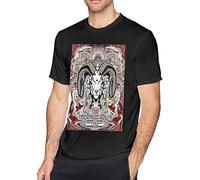 Mens Particular The Mars Volta T-Shirts Fashion Retro Clothing Round Neck Short Sleeves Black XXL