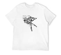 Men's Pere Ubu The Modern Dance Electronica Men Crew Neck Printed Shirt Tee, T-Shirts White XXL