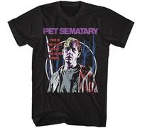 Men's Pet Sematary This is The Place T-Shirt Casual Graphic Comfortable Tees Black L
