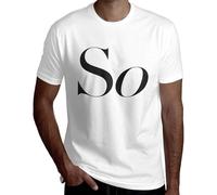 Men's Peter Gabriel So Combed Short-Sleeve T Shirt Custom Top Tees Manches Courtes(XX-Large)