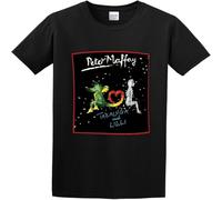 Men's Peter Maffay Tabaluga Und Lilli T-Shirt Print Tees Short Sleeve O Neck Black S