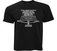 Mens Physics T Shirt Quantum Observer All Possible States Science Geek Casual Graphic Comfortable Tees Black M