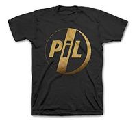 Mens Pil Public Image Limited Logo Post Punk Alternative John Lydon New T-Shirt T-Shirt Black M