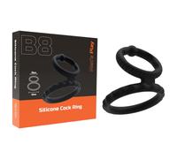 Men's Play - anneau pénis et testicules (noir)