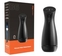 Men's Play - masturbateur vibrant et chauffant (noir)