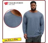MEN'S PLUS SIZE sweater cotton sweater from 2XL to 8XL Jack Jones