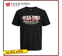men's PLUS SIZE t-shirt cotton short sleeve t-shirts 2xl to 8xl Jack Jones