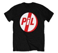 Men's Public Image Limited Pil Logo T-Shirt Fashion T-Shirt Balck Unisex 100% Cotton Short-Sleeve T-Shirts Black S