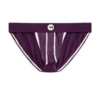 Men's Real Bikini Underwear - Bulge Pouch - 1, 3 Or 6 Pieces Mesh String Bikini Briefs with Size D Bag, XS-5XL