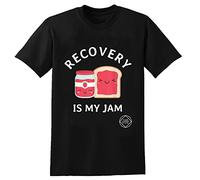 Men's Recovery is My Jam Narcotics Anonymous Cotton T Shirt Black L