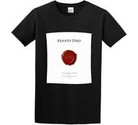 Men's Renato Zero Amo T Shirt Manches Courtes(X-Large)