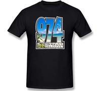 Men's Reunion Island 974 T Shirtby Sjp974Run Sarcastic Basic Short Sleeve R248 Tees Tops European Size T-Shirts Black XXL