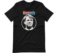 Men's Robert Bobby Kennedy Politics Tee Shirt Short-Sleeve Unisex T-Shirts Black 3XL